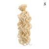 1/6 1/4 1/3 Fashion Small Tresses High-Temperature Screw Periwig Curly Wigs Diy Doll Hair Accessory Doll Toupee Kid Plaything Present