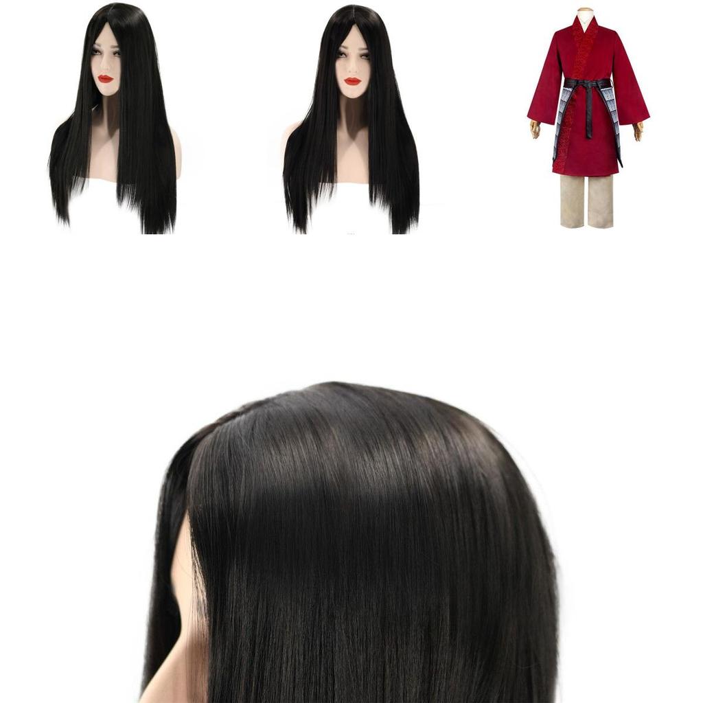 Elegant Hua Mulan Chinese Hanfu Cosplay Costume For Women And Girls With Full Set Wig