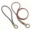 Vintage Cowhide Rope Keychain: Durable Anti-Lost Phone & ID Neck Lanyard with Spring Ring.