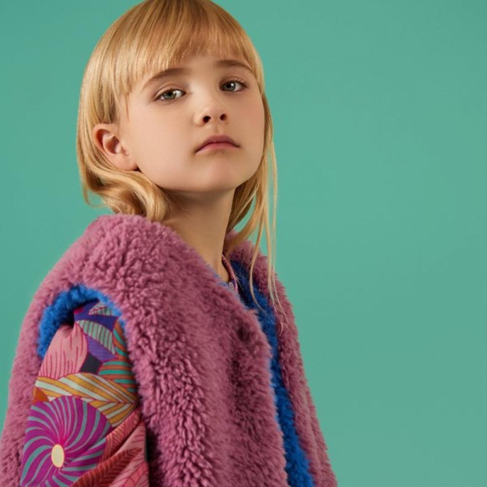 Oilily Kids Solid Vest Okgfevt003a