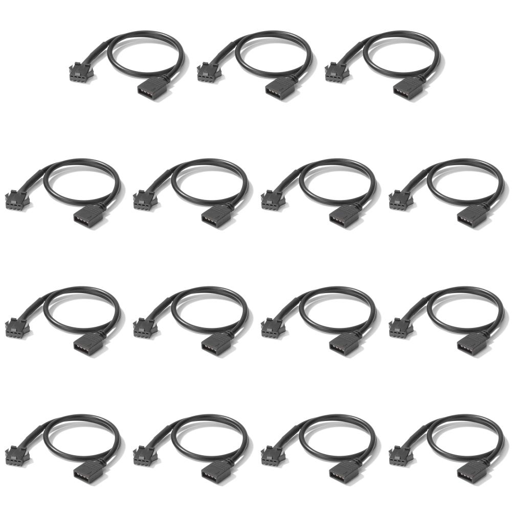 

6UK Материнская плата RGB адаптер кабель для ПК светодиодная лента SM провод (4P Мужской)