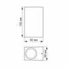 Kinkiet Zewnętrzny Elewacyjny Góra-Dół 2Xgu10 Aluminium Ip54 Aron Videx