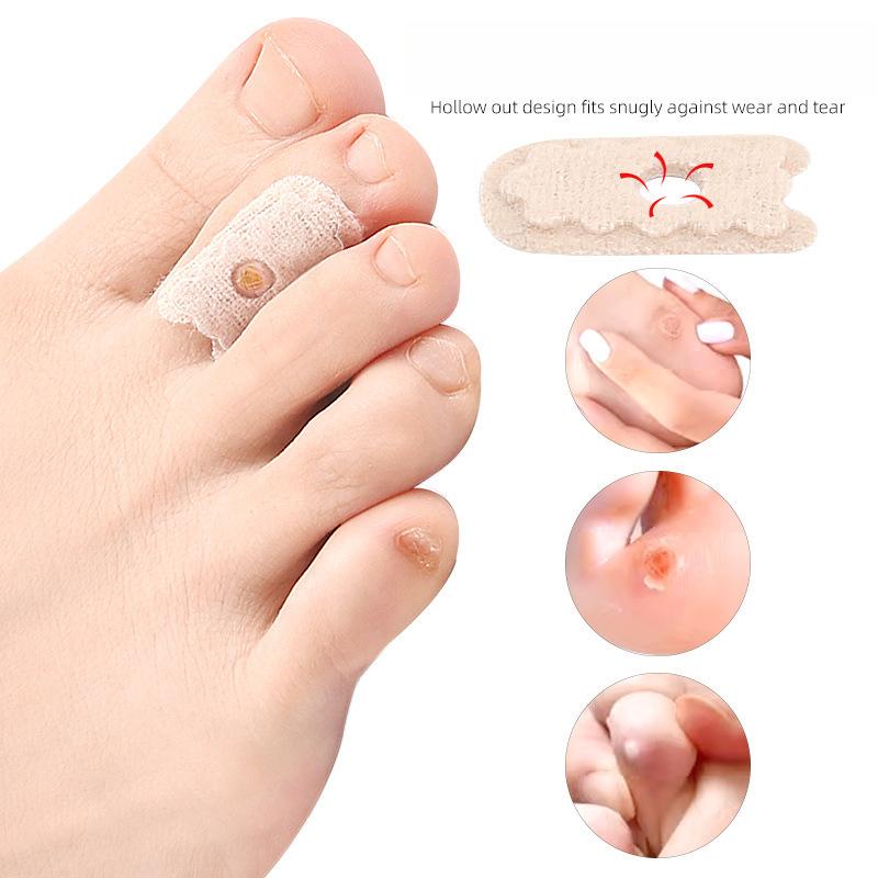 U-shaped Serrated Corns Sticker Foot Calluses Anti-wear Blisters Sticker High Heels Soft Anti-wear Foot Sole Sticker Random Sticker