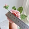 Rose Bud Crochet Bouquet Handmade Knitted Flower Premium Handwoven Rose  Handcrafted