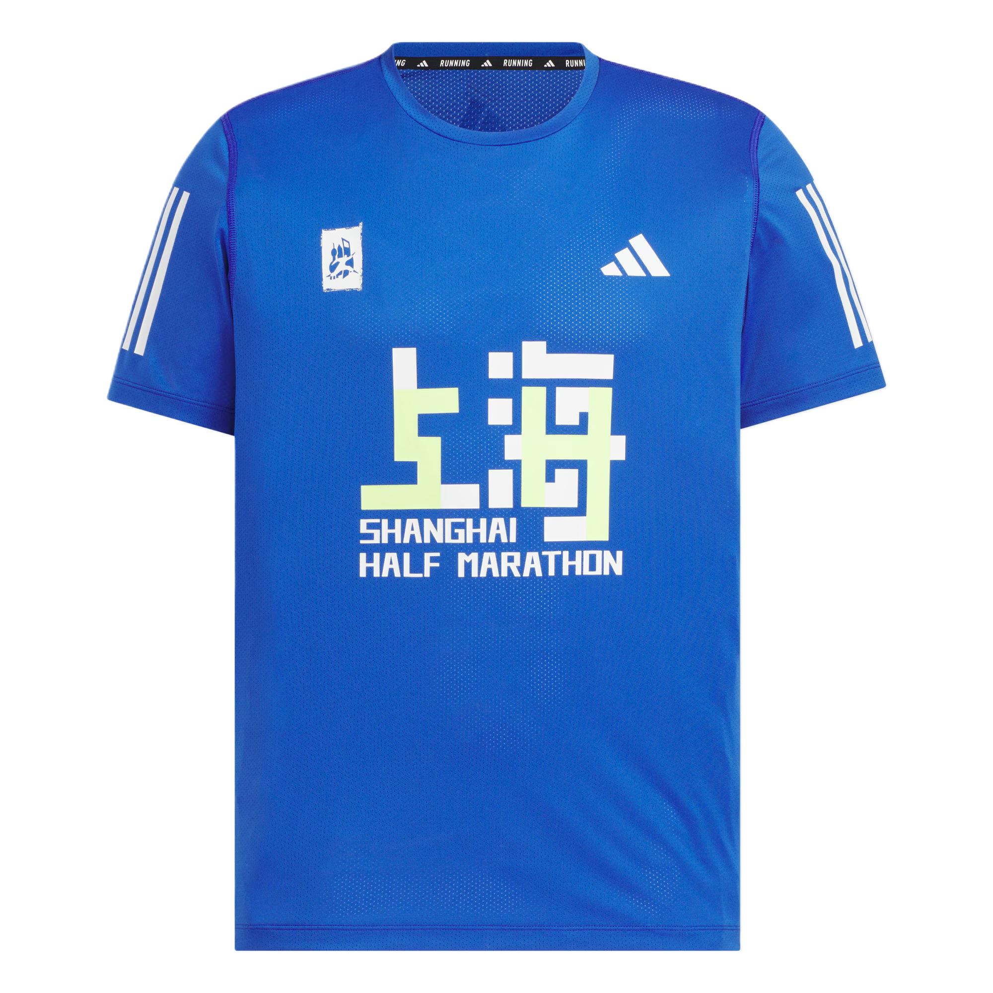 

Adidas Удобная Универсальная Футболка с Круглым Вырезом, Приятная к Коже, Простая Полосатая, Дофаминовая, Мужские Футболки, Королевско-синий KB9104 XL