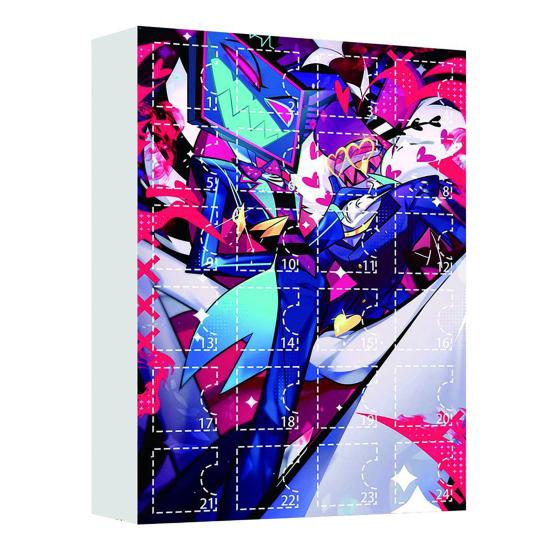 

Тематический адвент-календарь «Отель Хазбин» 24 дня украшений «Адского босса» для украшения рождественской елки, подарочный набор для фанатов D