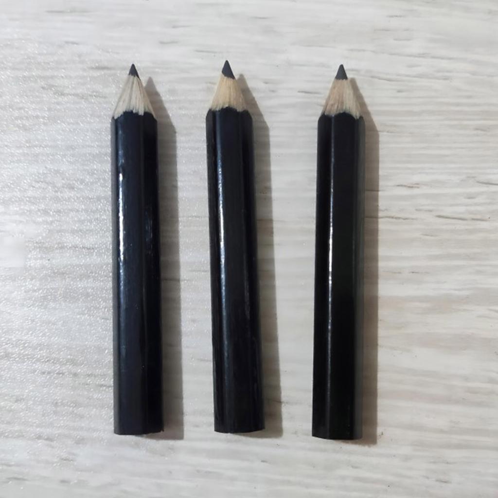 50Pcs Short Half Pencils 2.4Inch Golf Pencil Wood Drawing Pencil Hexagonal Rod Comfortable Grip for Home School Office