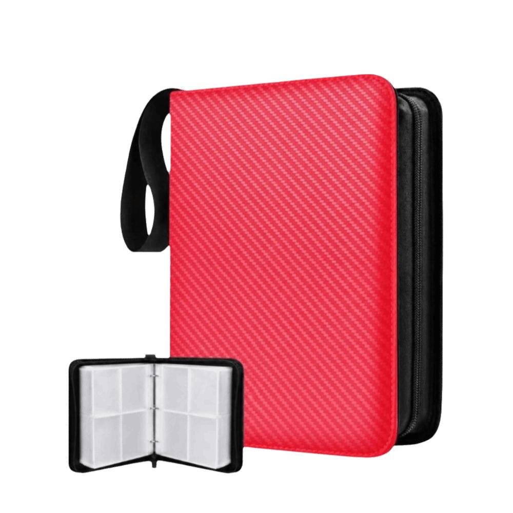 With 50 Sheets Card Book Binders 400 Pockets Rigid Card Holder Card Binder Holder Card Collection