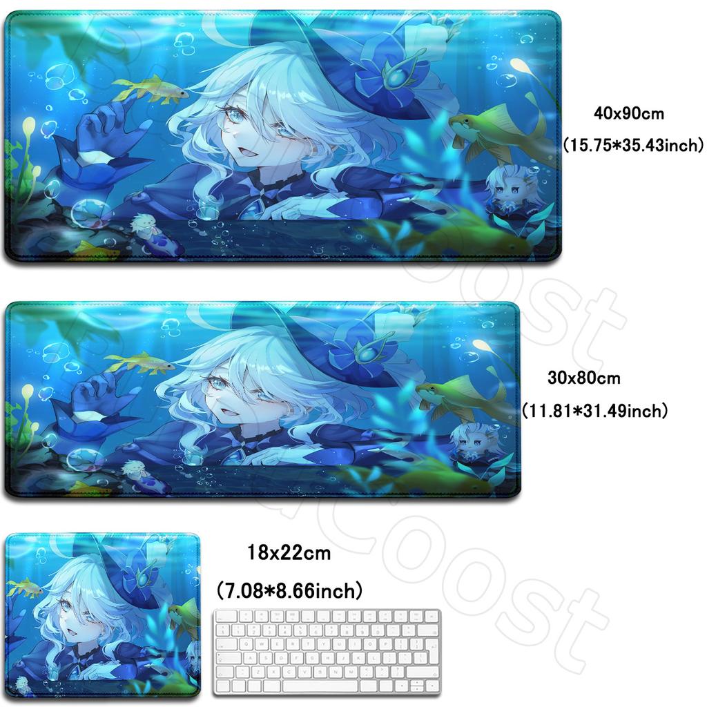 HD Kawaii Genshin Impact Furina Anime Gra Podkładka pod mysz Duża do komputera gamingowego Podkładka pod mysz Klawiatura i mysz Gracza Mata na biurko antypoślizgowa