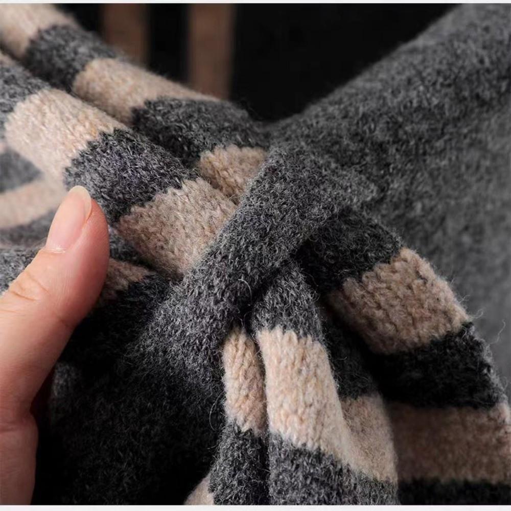 Soft Triangular Scarf Warm Wool Scarf New British Triangle Scarf  Winter