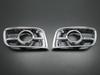 BRIGHTZ Chrome Fog Light Covers for Toyota Hiace 200 Series Type 1 and Type 4853 (Large, FOG-COV-152) (Standard, 2) - Narrow,