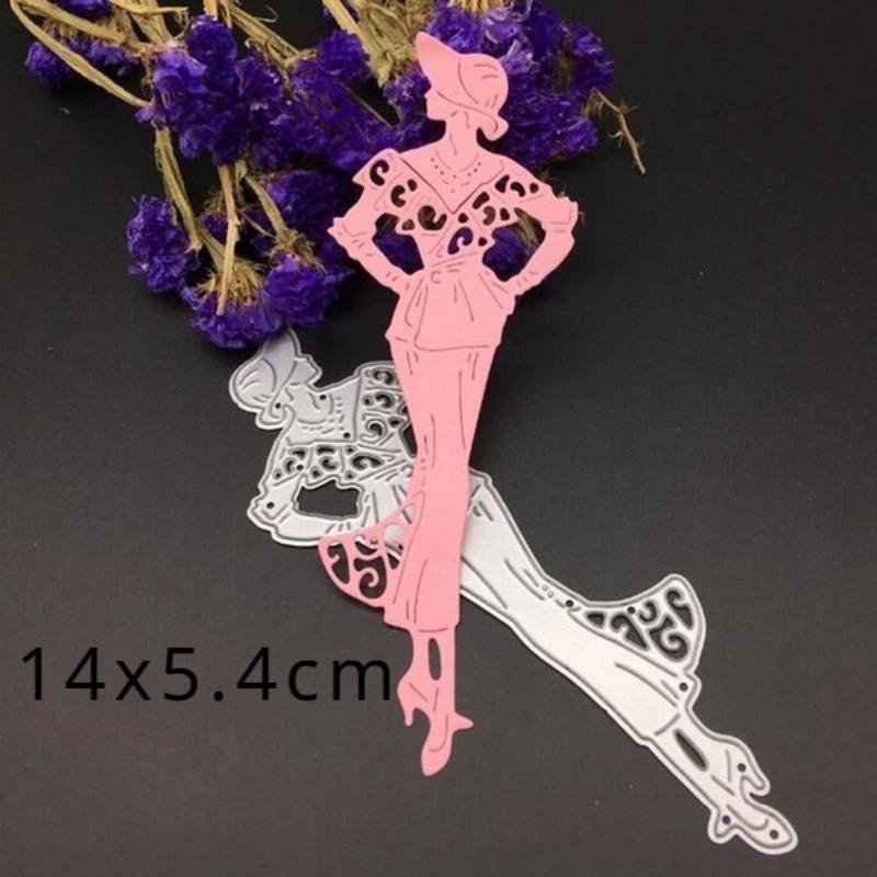 3D Bed Carbon Steel Scrapbook Cutting Dies for Paper Cutting Knife Mold Thin Metal Dies for DIY