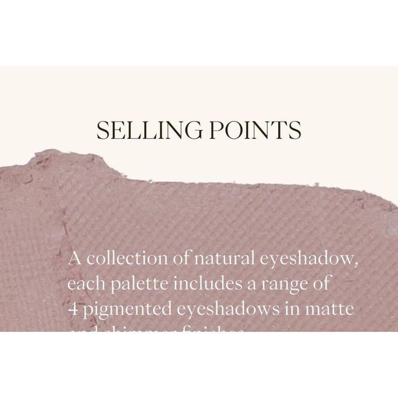 JOOCYEE - Four-color Eyeshadow Palette - F13 Taro Nude