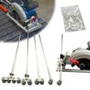 Circular Saw Guide Ruler Adjustable Precise Measurement Ruler Cutting Guide Backing Ruler Woodworking Board Cutting Tool