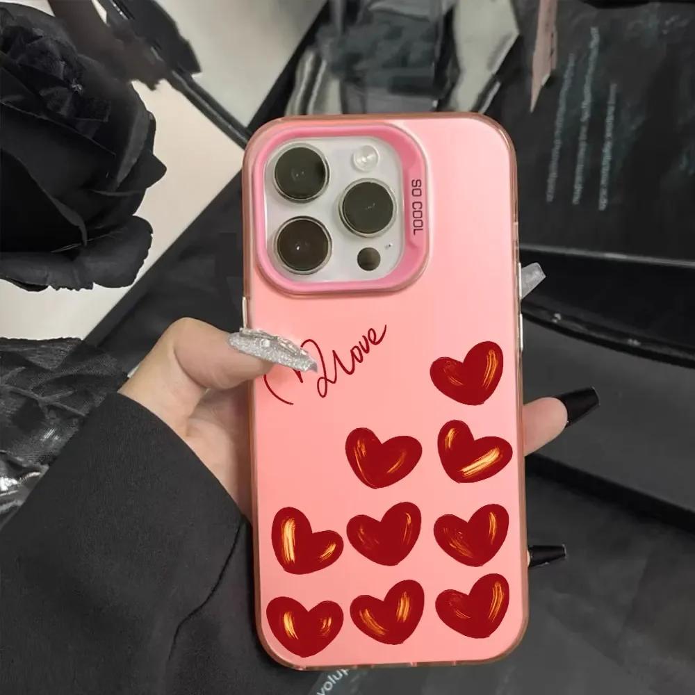 For iPhone 14 15 16 13 12 11 Pro Max Plus 7 8 SE 2020 2022 2023 XR X XS Max 16Pro Max Luxury Case Fashion Pattern Phone Cover