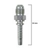 Hydraulic fitting - AGJ DN6 1/2" end 6056.0600