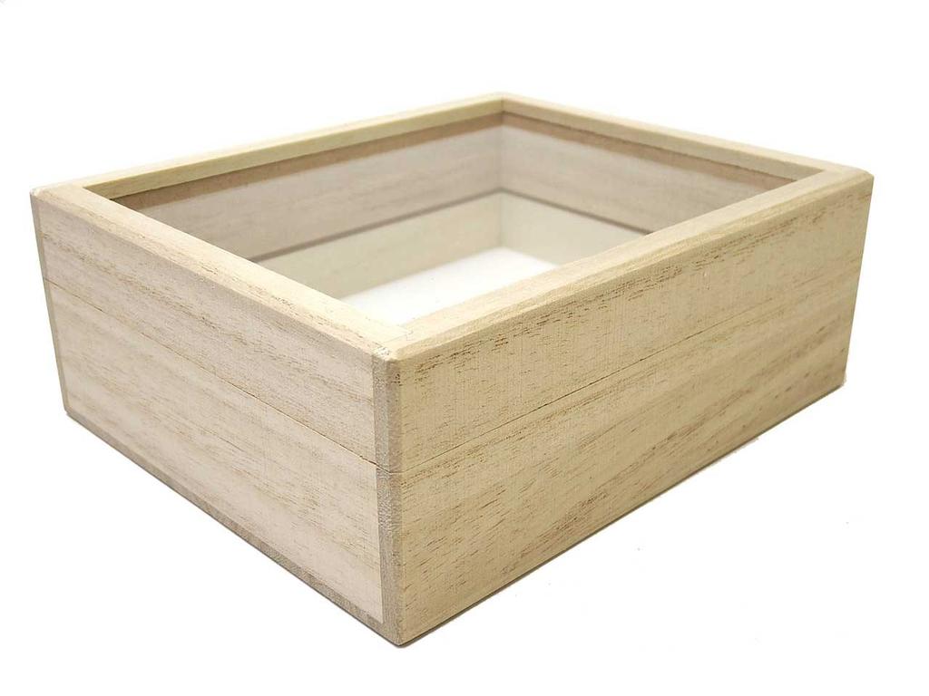 Insectech Paulownia Wood Specimen Small Box (glass Lid)