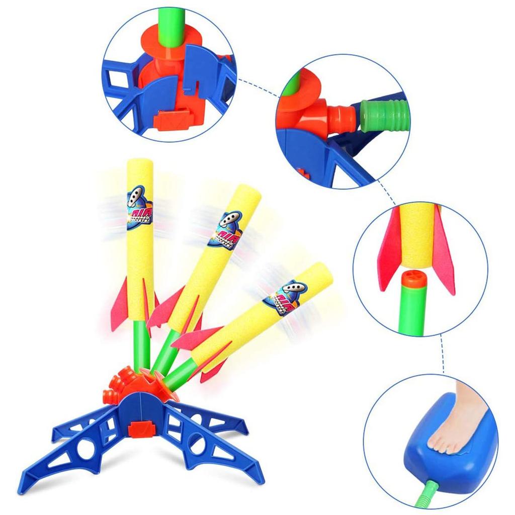 Buy K's Kids Rocket Launcher Summer Outdoor Toys With Launcher And 6 ...