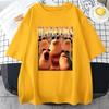 Funny Marcus The Worm Meme T-shirt Men's Women's Fashion Plus Size Tops High Quality Short Sleeve Cotton Hip Hop Streetwear