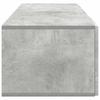 Wall Mounted TV Cabinet Concrete Grey 98 x 41 x 30 cm