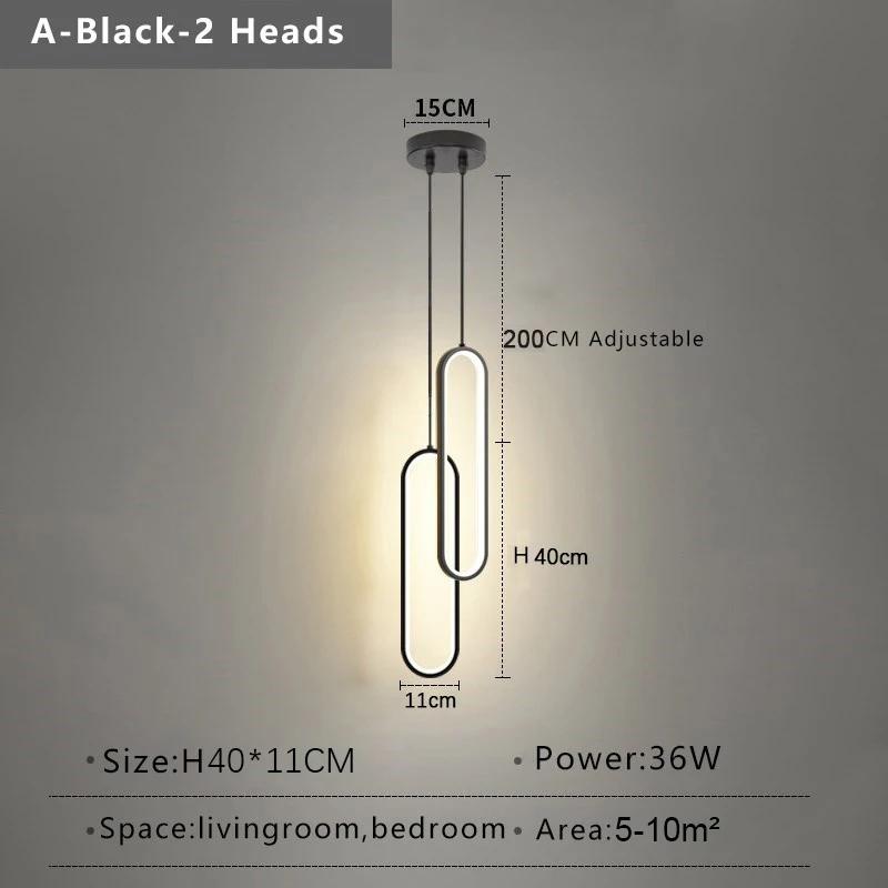 Nordic Pendant Lamp Hanging Lamps For Interior Lighting Fixture Living Bedroom Dining Table Home Decoration Pendant Light