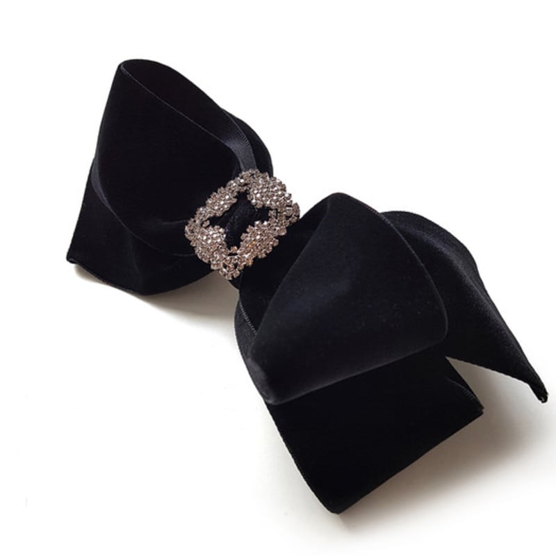 RACOHA Velvet Elizabeth Big Ribbon Hair pin