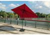 Rectangular 2x3m Outdoor Sun Umbrella - Leisure, Beach, Courtyard, Center Pole
