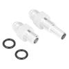 Transmission Cooler Adapter Fittings Front Rear Port ‑6AN Flare 6AN 551124 for GM 4L80E LS1 LM7 LR4 LQ4 LS6 L59 LQ9