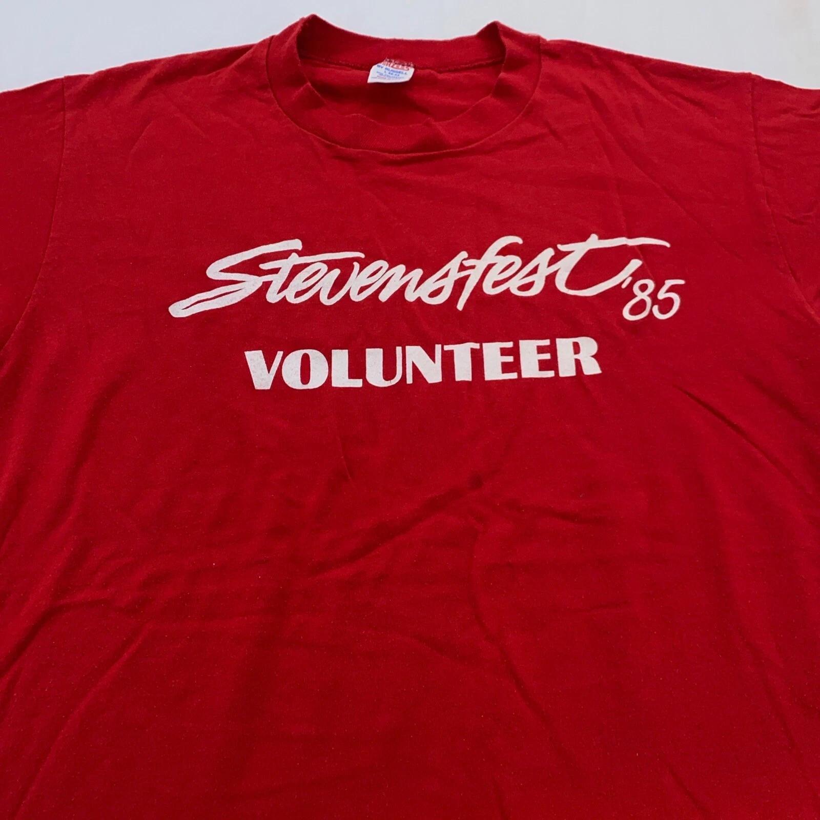 vtg 1985 STEVENS FEST INSTITUTE OF TECHNOLOGY T-Shirt M/L hoboken new jersey 80s 4XL