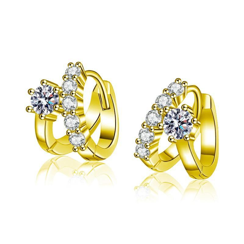 Elegant Womens Moissanite Stud Earrings In Sterling Asymmetrical Design Lightweight Luxury Jewelry Daily Wear 30mm Moissanite