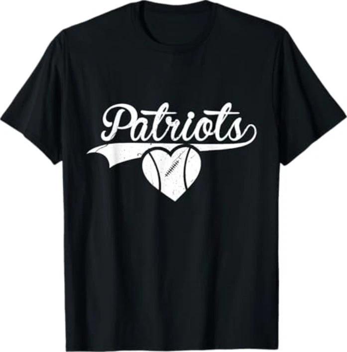 

Patriots Sports Team High School Men Women T-Shirt S