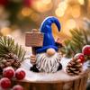 Christmas Gnome Resin Figurine - Faceless Decoration for Garden and
