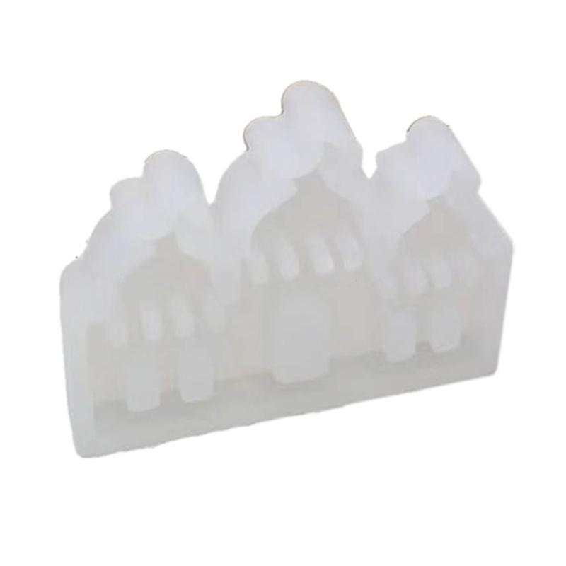 Mosque Shaped Resins Molds, Mosque Shaped Silicones Molds for Making Tealight Holder Decorations Desk Decorations