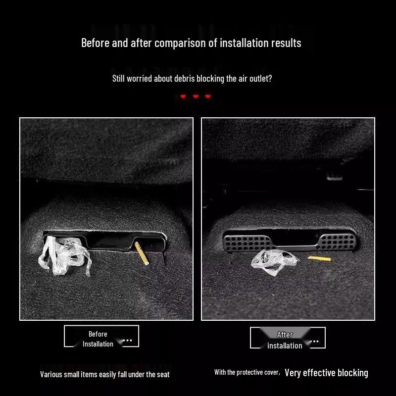 11th Gen Civic Type R Under-Seat Air Vent Dust Cover