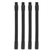 4 Pcs Gooseneck Lamp Hose Aluminium 10mm Caliber Flexible Table Desk Lamp Hose Lighting Fittings