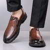Fashion Luxury Brand Walking Shoes Classic Men Shoes for Wedding Slipons Casual Comfortable Male Flat Leather Men's Loafers Moccasins
