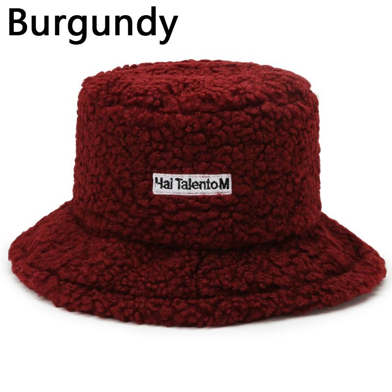 Women Fashion Windproof Warm Caps Embroidered Letters Outdoor Plush Cap Fur Hat Autumn Women