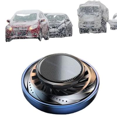 1PC Vehicle Microwave Molecular Deicing Instrument Car Antifreeze Snow Removal Solar Rotating Aroma Diffuser Essential Oils