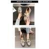 Single Shoe Female 2025 New Casual Bow Student Shoes Large Size