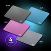 Allone Gaming Glass Mouse Pad Black 35 X X 30cm Tempered Glass Durable with Silicone Pad 0.3 E-sports Anti-Slip ALG-GMMPDIBK