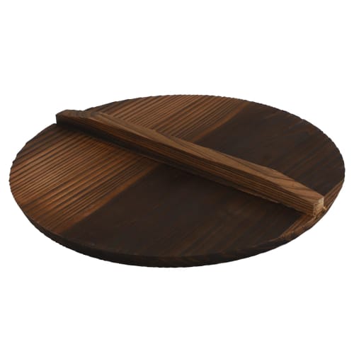 Multifunctional Kitchen Wooden Pot Cover with Handle, Eco-friendly, Non-stick Wood Base, 30cm Pot Lid