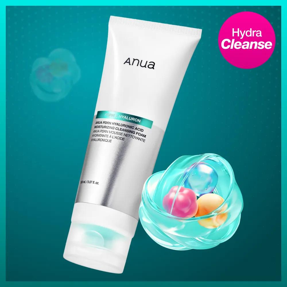 Anua PDRN Hyaluronic Acid Moisturizing Cleansing Foam 150ml