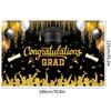 Glitter Graduates Background Congratulations Grad Happy Graduation Banner  Photo Booth