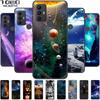 For TCL 30 SE Case Silicone Starry Space TPU Soft Back Cases For TCL 305 Cover Marble Painted for TCL 30SE TCL305 Fashion Bags