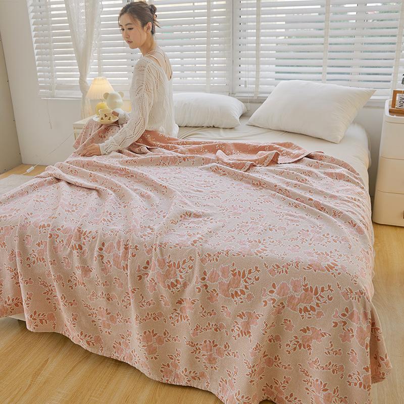 200x230cm Class A Cotton Gauze Blanket Summer Towel Quilt Air Conditioning Blanket