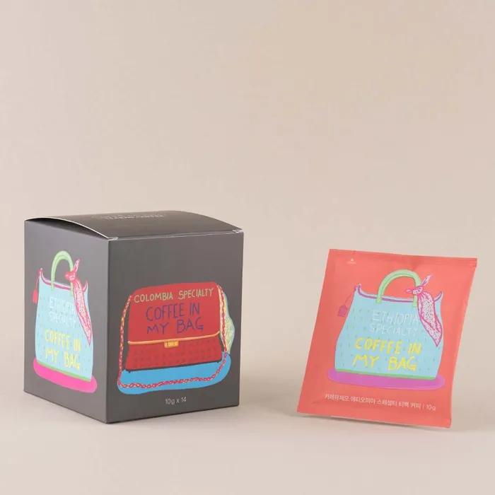Cafe Museo Ethiopia Specialty Tea Bag Coffee 14EA