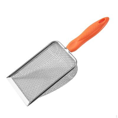 Cat Litter Scoop Mesh Durable Cleaner Tool Sand Stainless Steel for Rabbits