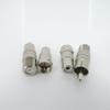 10pcs F Type male Female To RCA Male female jack plug Connector Silver RF Adapter Coax Coaxial Converter metal