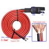 Cable for DC Extension Cord 14AWG-Wire Harness Quick Connect Disconnect SAE Connector for Solar Automotive Battery Truck