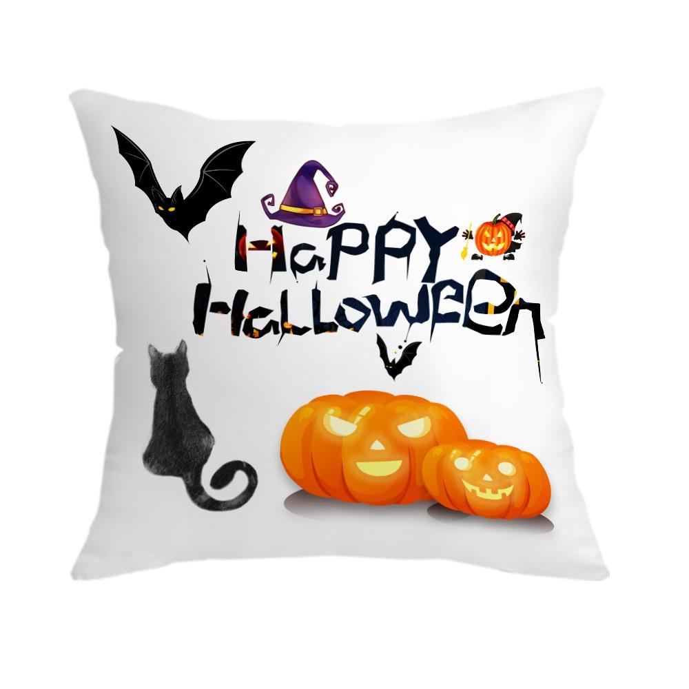 Nový halloweenský dekorační povlak na polštář dýňový trpasličí potisk povlak na polštář obývací pokoj pohovka potah na polštář domácí ložnice pokoj dekorace